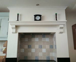 VICTORIAN Style Mantel Shelf with or w/o Corbels, Handmade Solid Pine Wood Fireplace Stove Oven Kitchen Overmantle